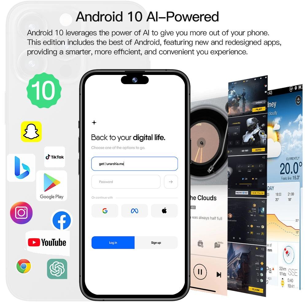 Wholesale For 15proMax 3G 4G 5G Smartphones Global Telefone Cell Phone Smartphone i16 i14 Android Feature Gaming Mobile Phones